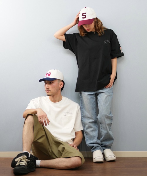Manhattan Portage(マンハッタンポーテージ)の「【ユニセックス】Manhattan Portage/マンハッタンポーテージ Tシャツ MP-M616(Tシャツ/カットソー・レディース・ホワイト/ブラック・M/L/XL)」の4枚目の写真