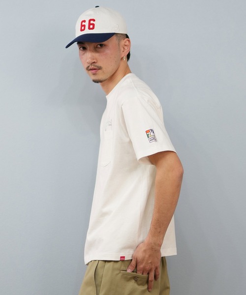 Manhattan Portage(マンハッタンポーテージ)の「【ユニセックス】Manhattan Portage/マンハッタンポーテージ Tシャツ MP-M616(Tシャツ/カットソー・レディース・ホワイト/ブラック・M/L/XL)」の6枚目の写真