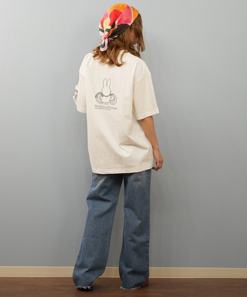 Manhattan Portage(マンハッタンポーテージ)の「【ユニセックス】Manhattan Portage/マンハッタンポーテージ Tシャツ MP-M616(Tシャツ/カットソー・レディース・ホワイト/ブラック・M/L/XL)」の11枚目の写真