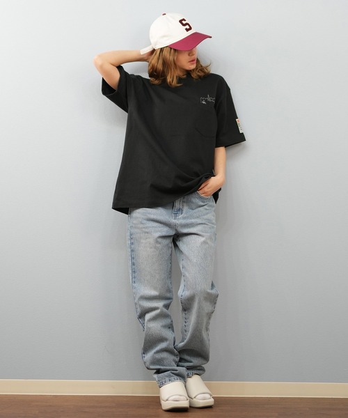 Manhattan Portage(マンハッタンポーテージ)の「【ユニセックス】Manhattan Portage/マンハッタンポーテージ Tシャツ MP-M616(Tシャツ/カットソー・レディース・ホワイト/ブラック・M/L/XL)」の16枚目の写真
