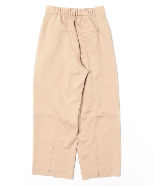 RAW FUDGE（ローファッジ）の「バックスリットストレートパンツ（スラックス・レディース・ブラック/ネイビー/ベージュ・M）」の6枚目の写真