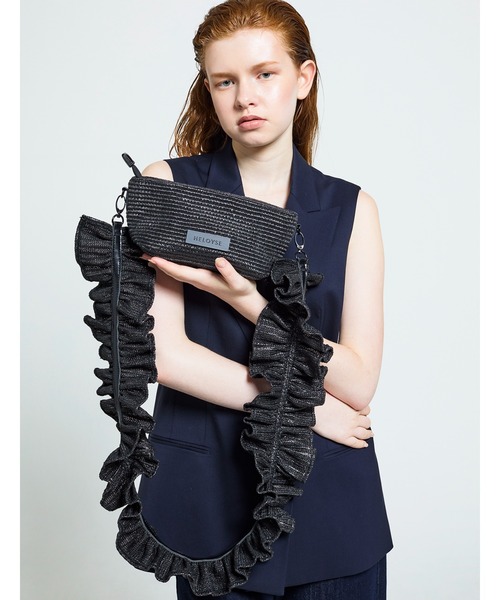 ANGEL SHOULDER RAFFIA