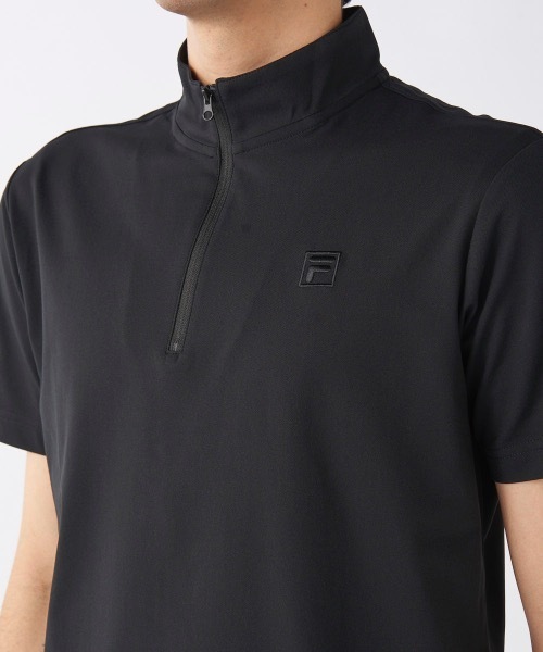 セール】【FILA GOLF/フィラゴルフ】半袖ハーフジップシャツ