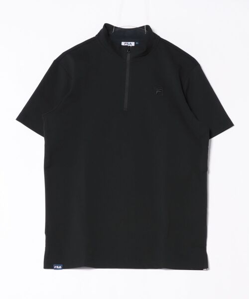 FILA GOLF/フィラゴルフ】半袖ハーフジップシャツ ゴルフ 吸汗速