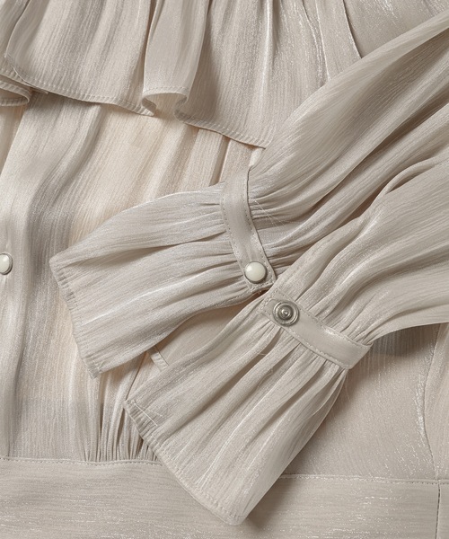 TANAKA（タナカ）の「WESTERN BLOUSE（シャツ/ブラウス・レディース・サンドベージュ・S）」の6枚目の写真