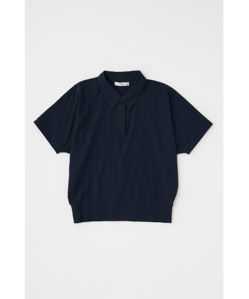 MOUSSY◆ポロシャツ/FREE/ポリエステル/BLU/010GAJ01-5130-1 MOUSSY(マウジー) / UMBROユニフォーム/ポロシャツ/FREE