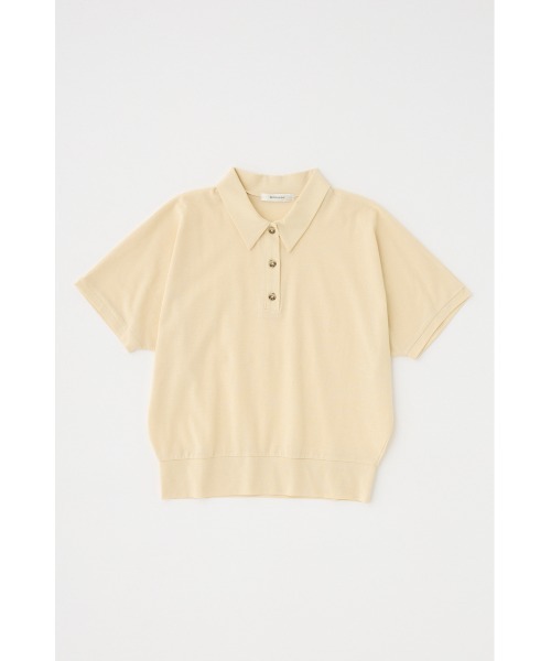 MOUSSY(マウジー)の「SHEER LOOSE ポロTシャツ(ポロシャツ・レディース・ダークネイビー/キナリ/ライトブルー・FREE)」の12枚目の写真
