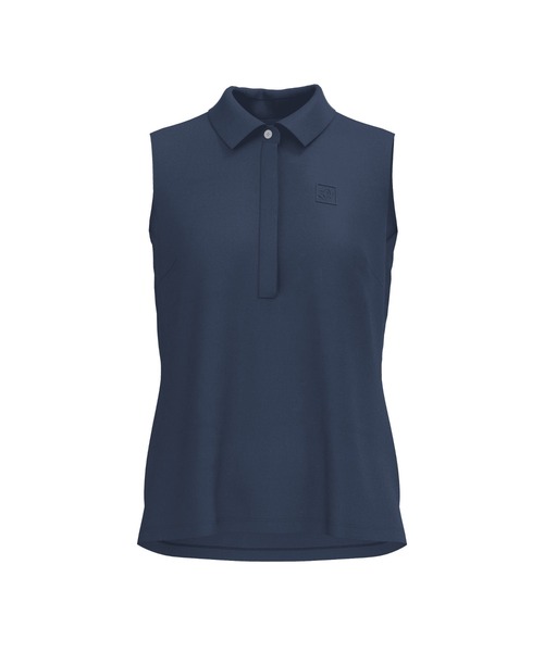 ZOY(ゾーイ)の「WOMENS COOLDOTS ミニリップストップ ノースリーブシャツ(シャツ/ブラウス・レディース・ホワイト/ネイビー/ブルー系・SMALL/MEDIUM/LARGE)」の3枚目の写真