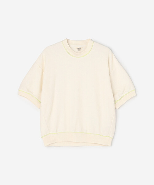 UNFIL(アンフィル)の「unfil | パイルジャージー 半袖スウェットプルオーバー WOMEN(スウェット・レディース・オフホワイト/Nat・0)」の14枚目の写真