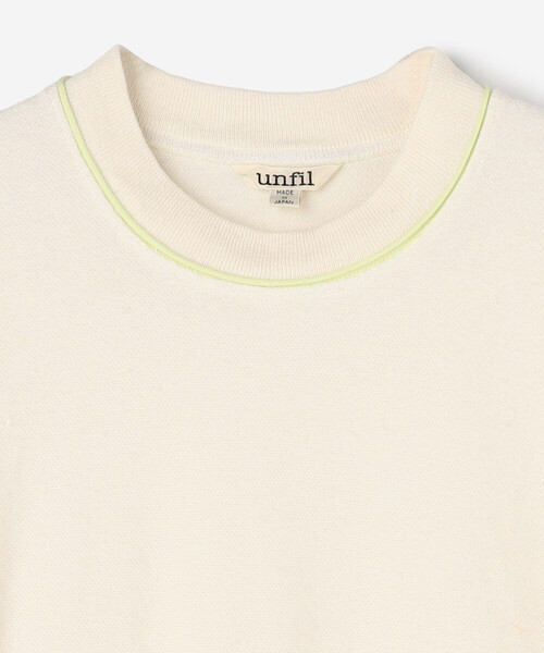 UNFIL(アンフィル)の「unfil | パイルジャージー 半袖スウェットプルオーバー WOMEN(スウェット・レディース・オフホワイト/Nat・0)」の16枚目の写真