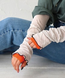 KIVISDOU（キビスドウ）の「チューリップフリル ＵＶカット アームカバー（アームカバー）」