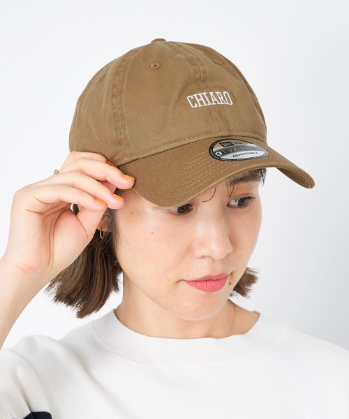NEW ERA(ニューエラ)の「【NEW ERA×MICA&DEAL】ロゴ刺繍コラボレーションCAP-9TWENTY(キャップ・レディース・アイボリー/グレイッシュベージュ/ベージュ/ネイビー・FREE)」の3枚目の写真