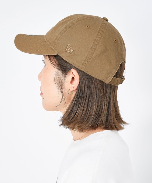 NEW ERA(ニューエラ)の「【NEW ERA×MICA&DEAL】ロゴ刺繍コラボレーションCAP-9TWENTY(キャップ・レディース・アイボリー/グレイッシュベージュ/ベージュ/ネイビー・FREE)」の11枚目の写真