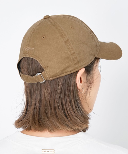 NEW ERA(ニューエラ)の「【NEW ERA×MICA&DEAL】ロゴ刺繍コラボレーションCAP-9TWENTY(キャップ・レディース・アイボリー/グレイッシュベージュ/ベージュ/ネイビー・FREE)」の12枚目の写真