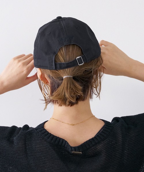 NEW ERA(ニューエラ)の「【NEW ERA×MICA&DEAL】ロゴ刺繍コラボレーションCAP-9TWENTY(キャップ・レディース・アイボリー/グレイッシュベージュ/ベージュ/ネイビー・FREE)」の21枚目の写真