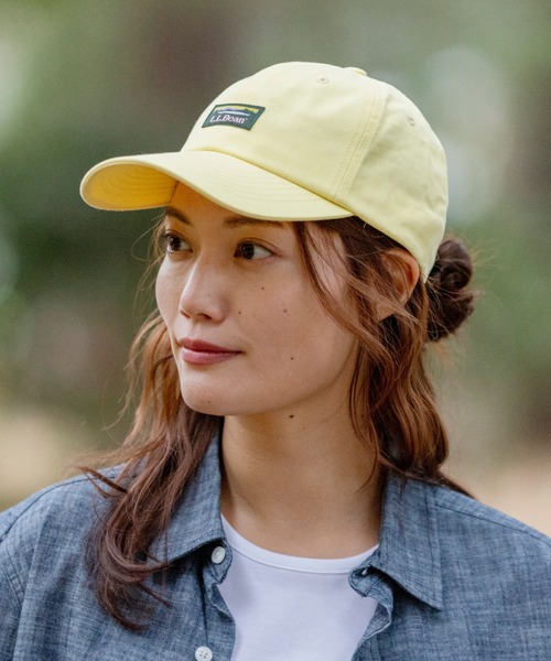 L.L.Bean（エルエルビーン）の「カタディン・ツイル・ディープ・クラウン・キャップ（キャップ・メンズ・ネイビー/イエロー/ベージュ/ピンク/ブラック/ライトブルー/オリーブ・LARGE）」の8枚目の写真