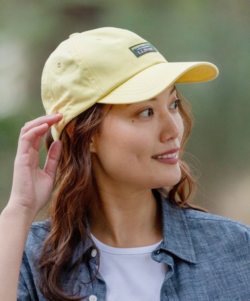 L.L.Bean（エルエルビーン）の「カタディン・ツイル・ディープ・クラウン・キャップ（キャップ・メンズ・ネイビー/イエロー/ベージュ/ピンク/ブラック/ライトブルー/オリーブ・LARGE）」の9枚目の写真