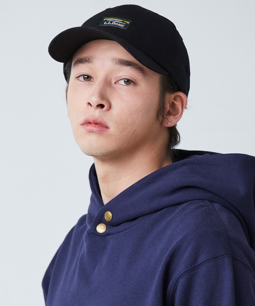 L.L.Bean（エルエルビーン）の「カタディン・ツイル・ディープ・クラウン・キャップ（キャップ・メンズ・ネイビー/イエロー/ベージュ/ピンク/ブラック/ライトブルー/オリーブ・LARGE）」の13枚目の写真