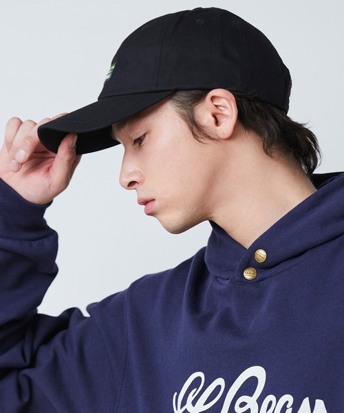 L.L.Bean（エルエルビーン）の「カタディン・ツイル・ディープ・クラウン・キャップ（キャップ・メンズ・ネイビー/イエロー/ベージュ/ピンク/ブラック/ライトブルー/オリーブ・LARGE）」の12枚目の写真