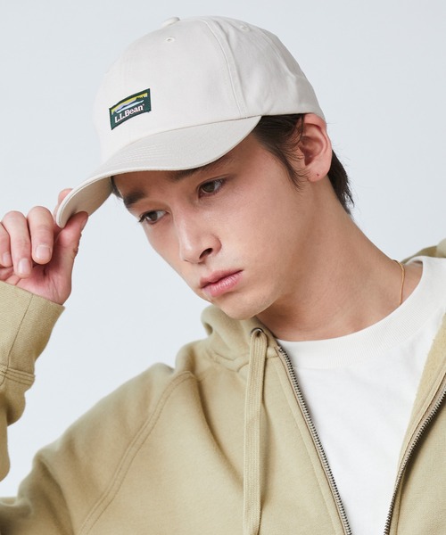 L.L.Bean（エルエルビーン）の「カタディン・ツイル・ディープ・クラウン・キャップ（キャップ・メンズ・ネイビー/イエロー/ベージュ/ピンク/ブラック/ライトブルー/オリーブ・LARGE）」の15枚目の写真