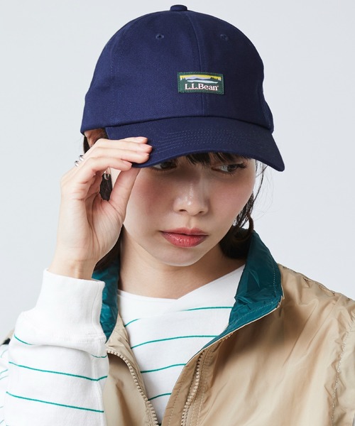 L.L.Bean（エルエルビーン）の「カタディン・ツイル・ディープ・クラウン・キャップ（キャップ・メンズ・ネイビー/イエロー/ベージュ/ピンク/ブラック/ライトブルー/オリーブ・LARGE）」の20枚目の写真