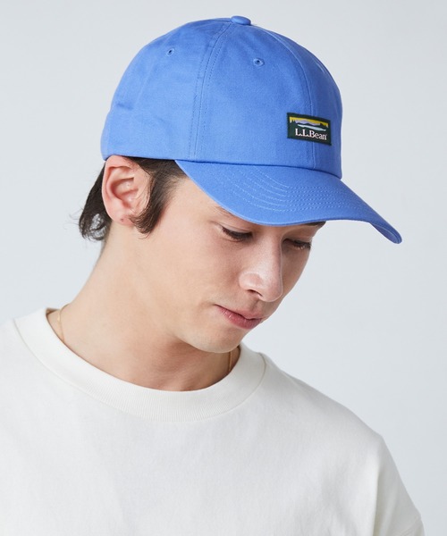 L.L.Bean（エルエルビーン）の「カタディン・ツイル・ディープ・クラウン・キャップ（キャップ・メンズ・ネイビー/イエロー/ベージュ/ピンク/ブラック/ライトブルー/オリーブ・LARGE）」の18枚目の写真