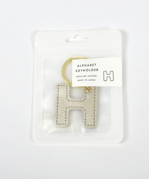 LAZY SUSAN（レイジースーザン）の「チャーム　アルファベットＨ（キーホルダー・レディース・ゴールド・FREE）」の2枚目の写真