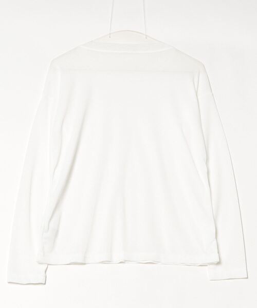 Per sist ence(パーシエンス)の「ロングスリーブシアートップス(Tシャツ/カットソー・レディース・イエロー/ホワイト/ピンク/ブルー/ブラック・FREE)」の6枚目の写真