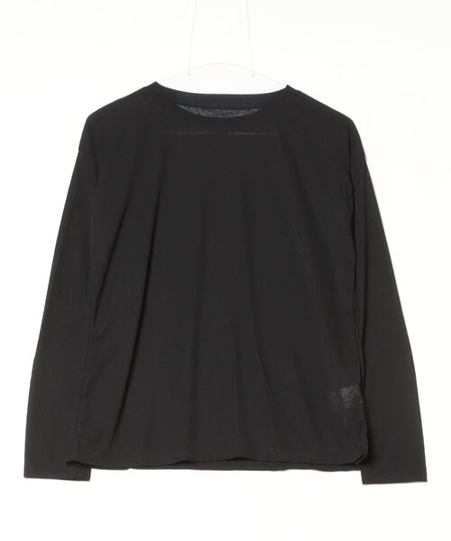 Per sist ence(パーシエンス)の「ロングスリーブシアートップス(Tシャツ/カットソー・レディース・イエロー/ホワイト/ピンク/ブルー/ブラック・FREE)」の17枚目の写真
