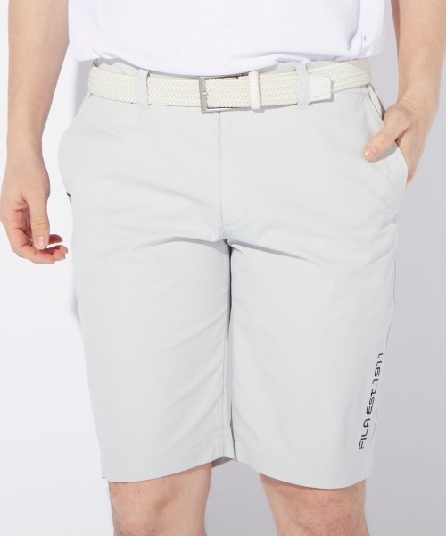 FILA GOLF（フィラゴルフ ）の「【FILA GOLF/フィラゴルフ】メンズショートパンツ　吸汗速乾　UVカット　ゴルフ（その他パンツ・メンズ・ホワイト/ライトグレー/ブラック・MEDIUM/X-LARGE/LARGE/XX-LARGE）」の3枚目の写真