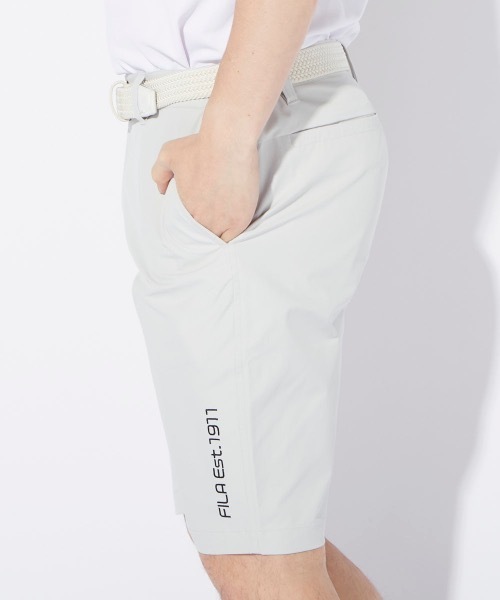 FILA GOLF（フィラゴルフ ）の「【FILA GOLF/フィラゴルフ】メンズショートパンツ　吸汗速乾　UVカット　ゴルフ（その他パンツ・メンズ・ホワイト/ライトグレー/ブラック・MEDIUM/X-LARGE/LARGE/XX-LARGE）」の13枚目の写真