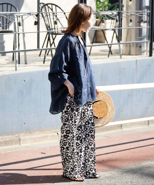 SLOBE IENA ラミースキッパーシャツ ラミースキッパーシャツ（シャツ／ブラウス）｜SLOBE IENA