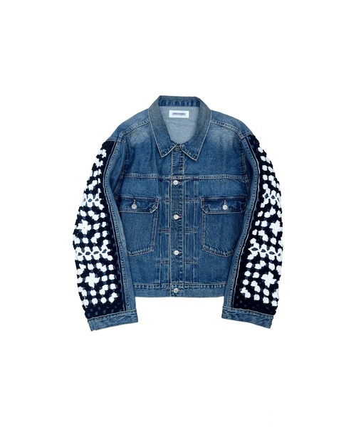 wind and sea CROCHETKNIT×デニムジャケット wind and sea CROCHETKNIT×デニムジャケット