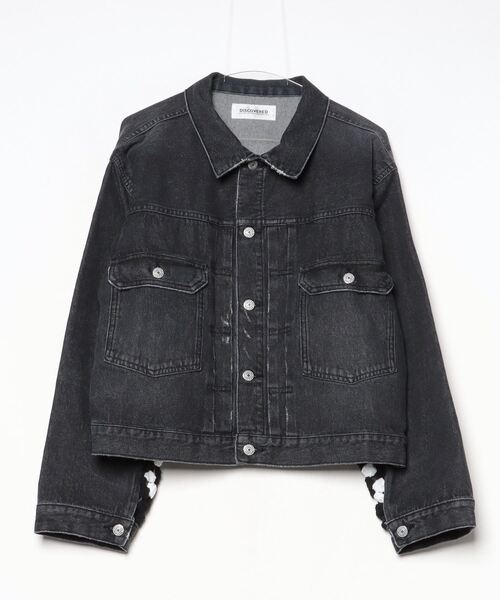 セール】CROCHET DENIM BLOUSON（デニムジャケット