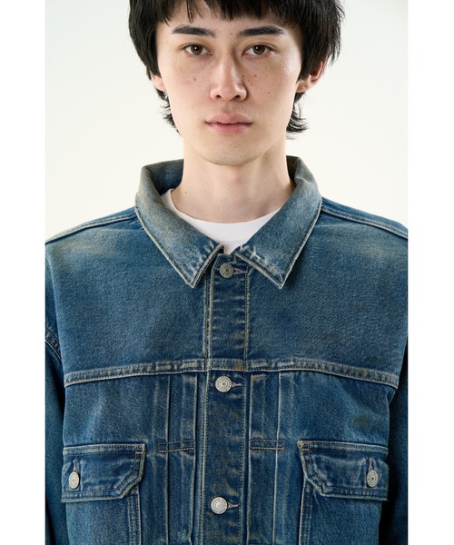 CROCHET DENIM BLOUSON（デニムジャケット）｜DISCOVERED