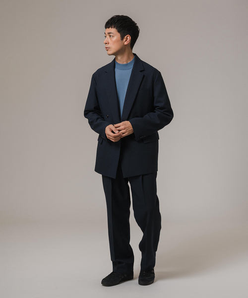 EC限定 \"EXTRETCH FUNCTION\" ダブルブレストジャケット L EC限定 EXTRETCH FUNCTION ダブルブレストジャケット L