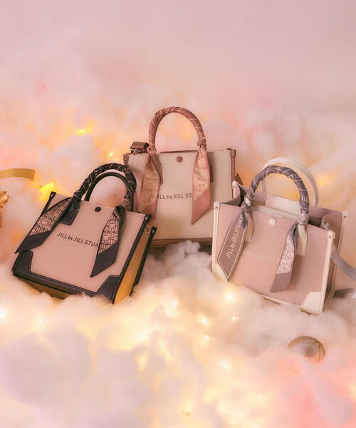 すぐ届く【JILL by JILL STUART】可愛い スカーフ トート バッグ JILL by JILL STUART｜Link J スカーフトートバッグ | Rakuten