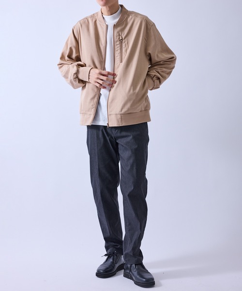 le cercle ADAM ET ROPE'(ルセルクルアダムエロペ)の「メランジドレープZIPUPブルゾン(ブルゾン・メンズ・グレー/ブラック/ベージュ・L/LL/M)」の17枚目の写真