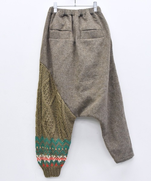 bedsidedrama（ベットサイドドラマ）の「OOPARTS Mix Relax Pants（その他パンツ・レディース・ブラック/ベージュ・1）」の12枚目の写真