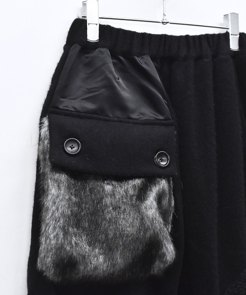 bedsidedrama（ベットサイドドラマ）の「OOPARTS Mix Relax Pants（その他パンツ・レディース・ブラック/ベージュ・1）」の13枚目の写真