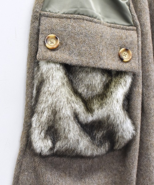 bedsidedrama（ベットサイドドラマ）の「OOPARTS Mix Relax Pants（その他パンツ・レディース・ブラック/ベージュ・1）」の15枚目の写真