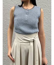 LAGUNAMOON | ミニマルメランジニットプルオーバー(ニット/セーター)