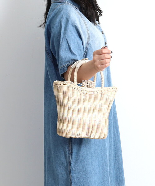 セール】ラタンカゴバッグ（かごバッグ）｜COOCO（クーコ）の