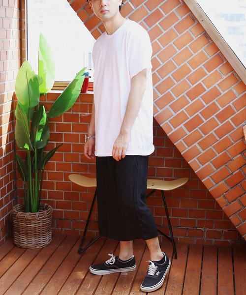 8(eight)(エイト)の「リラックス ワイドパンツ(その他パンツ・メンズ・ブラック系その他/グレー系その他/ブラック/ブルー系その他/カーキ・X-LARGE/SMALL/MEDIUM/LARGE)」の20枚目の写真