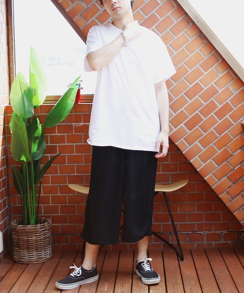 8(eight)(エイト)の「リラックス ワイドパンツ(その他パンツ・メンズ・ブラック系その他/グレー系その他/ブラック/ブルー系その他/カーキ・X-LARGE/SMALL/MEDIUM/LARGE)」の18枚目の写真