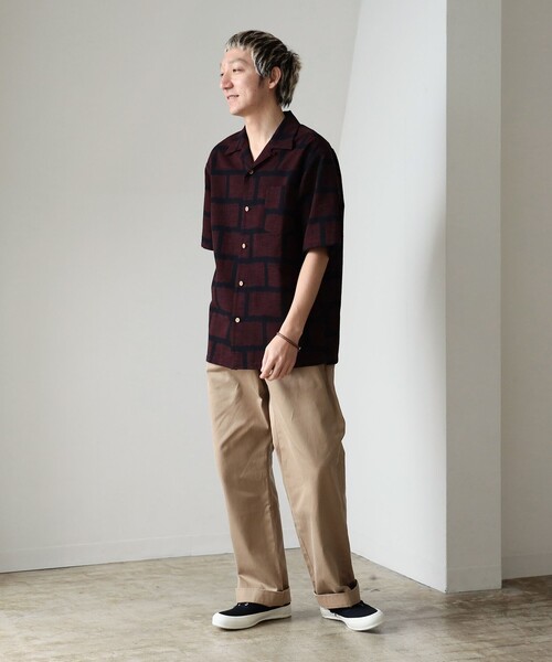 久留米絣 久留米絣 開襟シャツ（シャツ/ブラウス）｜fennica（フェニカ）の