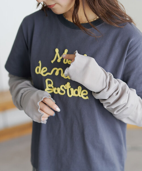 DISCOAT（ディスコート）の「クールロングアームカバー（アームカバー・レディース・ブルー/ブラック/グレー・FREE）」の12枚目の写真