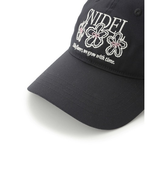 SNIDEL（スナイデル）の「【BOUQUET OF JOY】フラワーキャップ（キャップ・レディース・ネイビー/ピンク/アイボリー・FREE）」の10枚目の写真