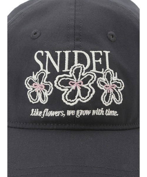 SNIDEL（スナイデル）の「【BOUQUET OF JOY】フラワーキャップ（キャップ・レディース・ネイビー/ピンク/アイボリー・FREE）」の11枚目の写真