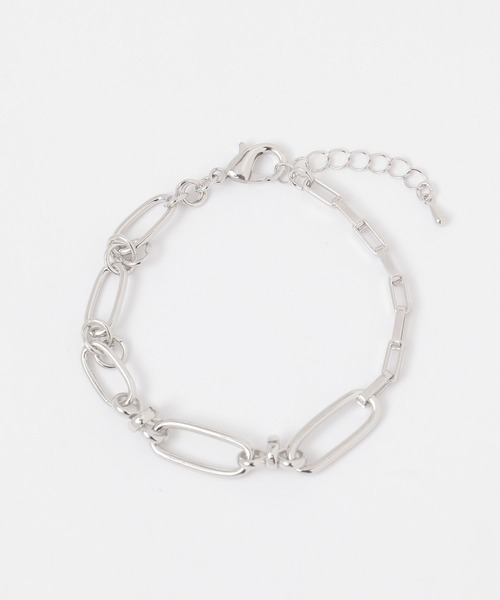FOREVER 21(フォーエバー トゥエンティーワン)の「チェーンブレスレット2(ブレスレット・レディース・シルバー・FREE)」の2枚目の写真